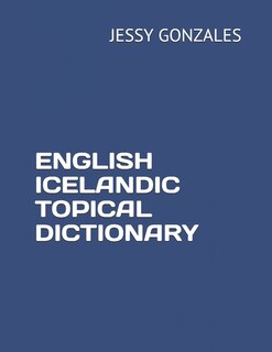 Front cover_English Icelandic Topical Dictionary