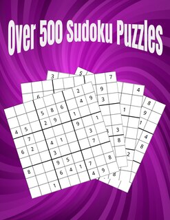 Couverture_Over 500 Sudoku Puzzles