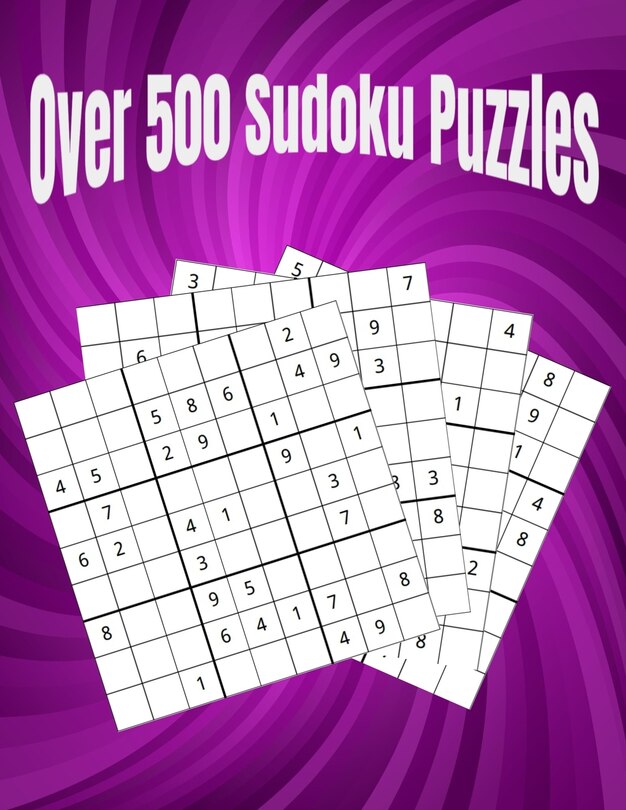 Couverture_Over 500 Sudoku Puzzles