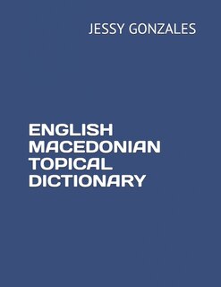 Couverture_English Macedonian Topical Dictionary