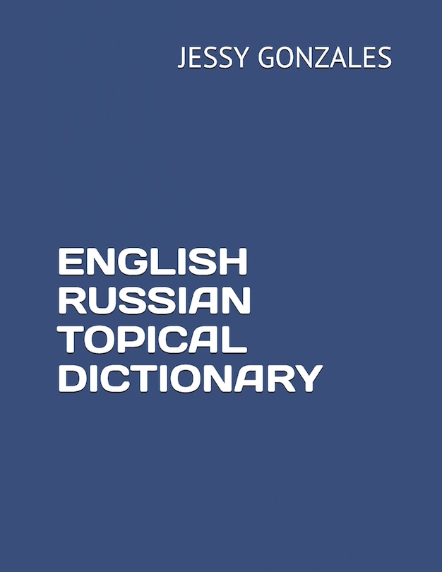 Couverture_English Russian Topical Dictionary