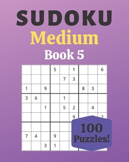 Couverture_Sudoku Medium Book 5