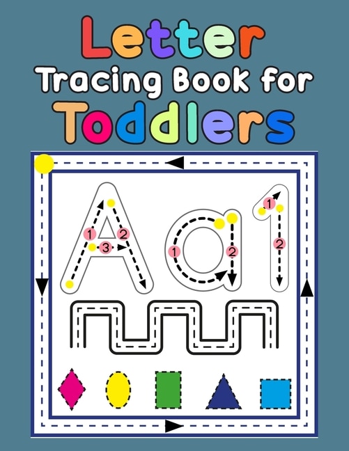 Front cover_Letter Tracing Book for Toddlers