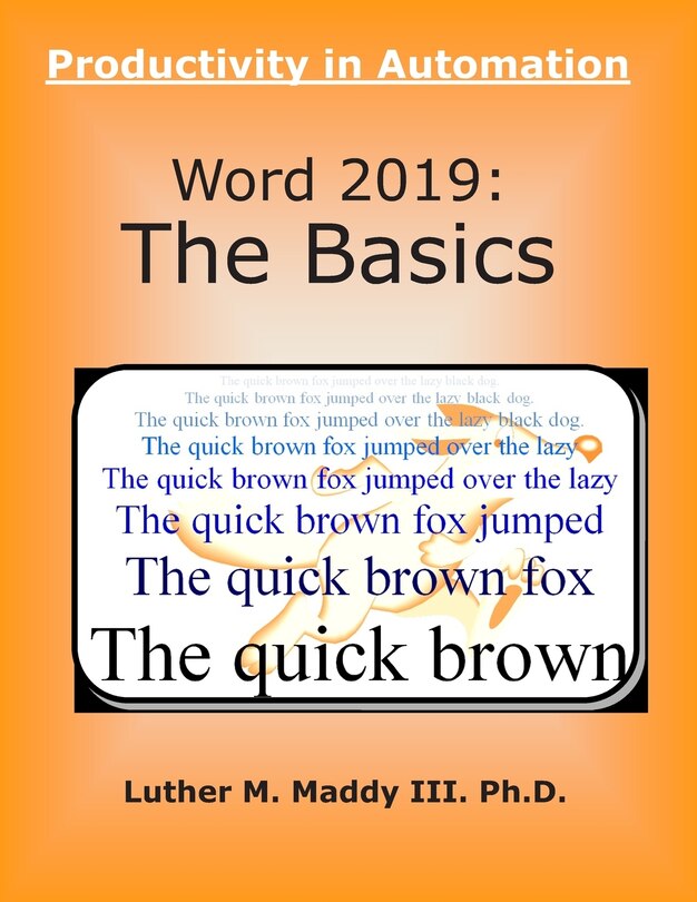 Front cover_Word 2019