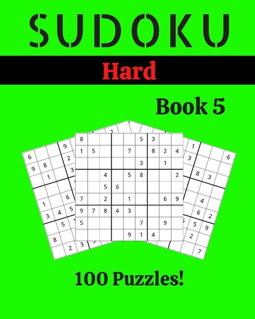Couverture_Sudoku Hard Book 5