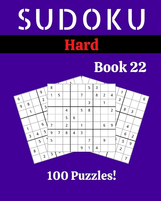 Couverture_Sudoku Hard Book 22