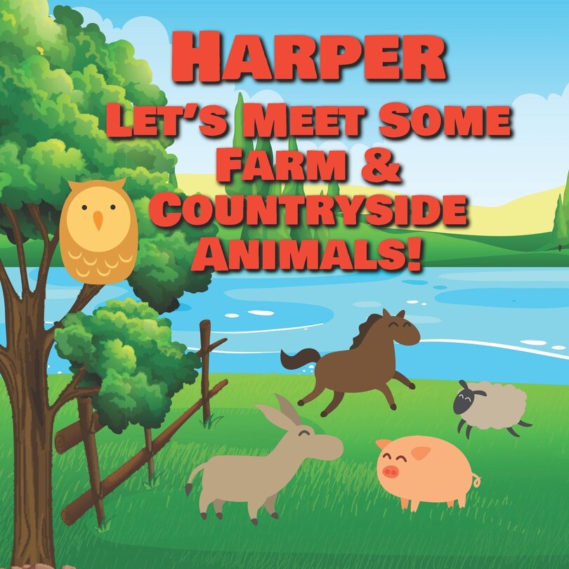 Front cover_Harper Let's Meet Some Farm & Countryside Animals!