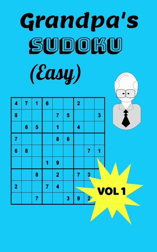 Couverture_Grandpa's Sudoku (Easy) Vol. 1