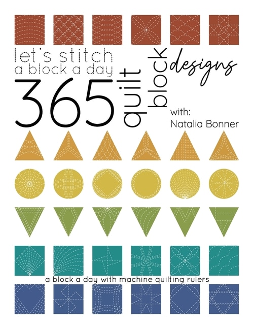 Front cover_Let's Stitch a Block a Day - 365 Quilt Block Designs