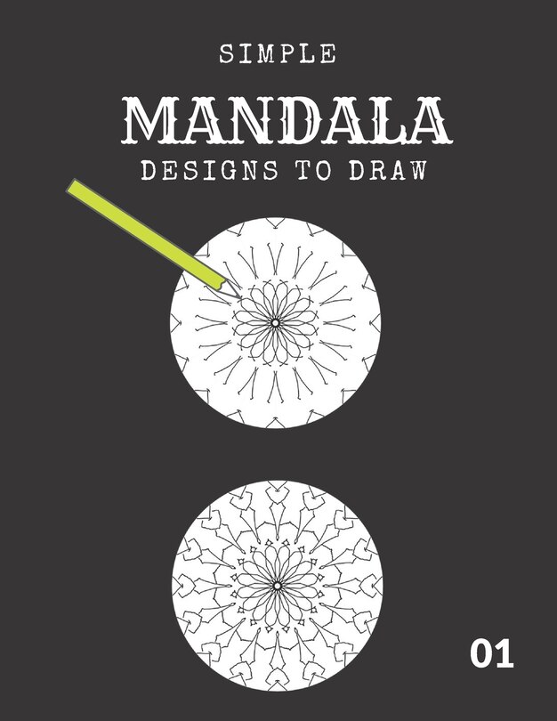 Couverture_Simple MANDALA designs to draw