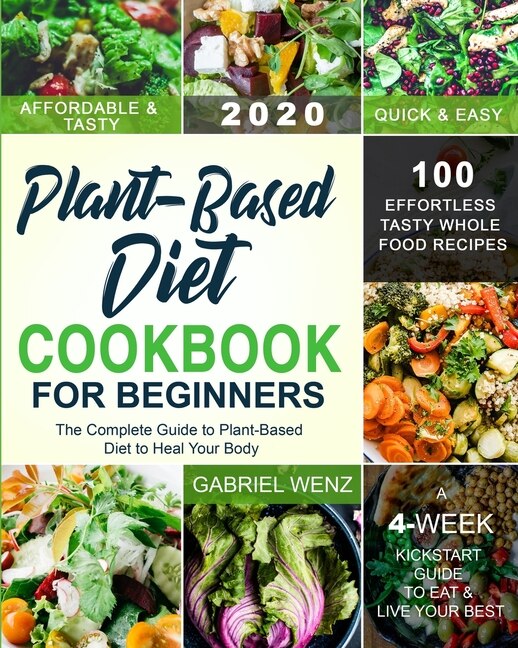 Front cover_Plant-Based Diet Cookbook for Beginners