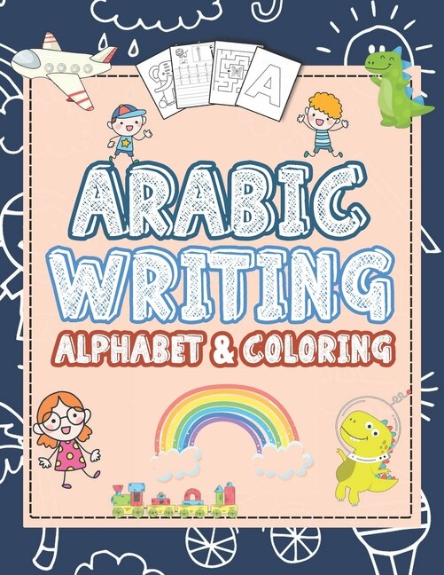Front cover_Arabic Writing Alphabet & Coloring