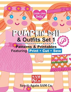 Front cover_Pumpkin Doll & Outfits Pattern Set 1