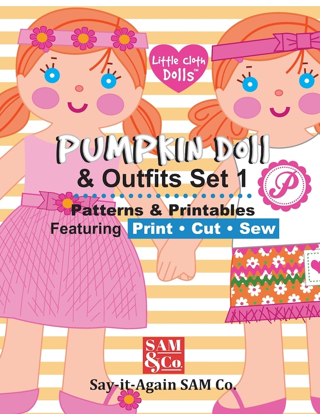 Front cover_Pumpkin Doll & Outfits Pattern Set 1