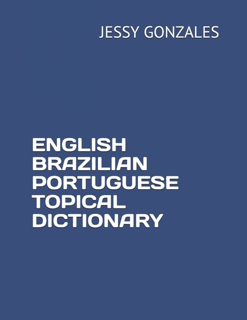 Front cover_English Brazilian Portuguese Topical Dictionary