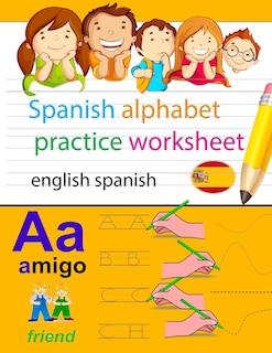 Front cover_spanish alphabet practice worksheet english spanish