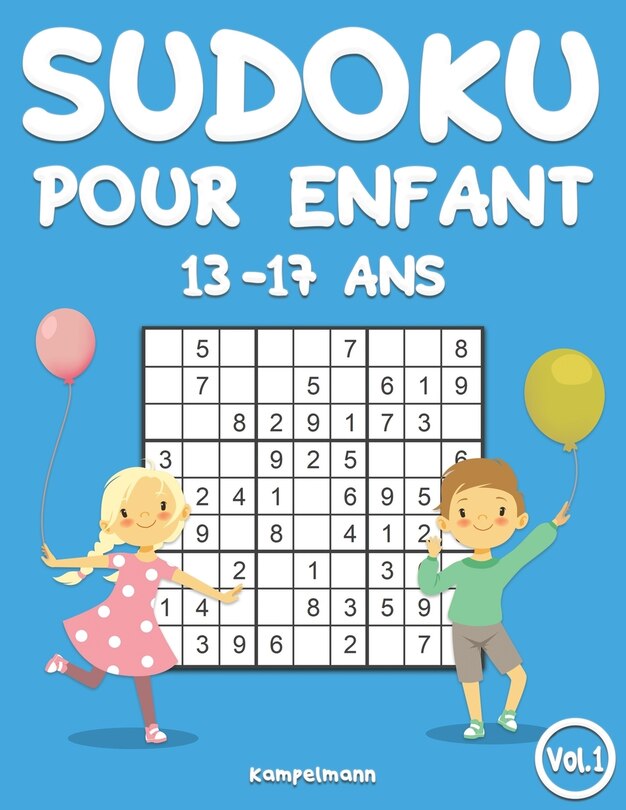 Front cover_Sudoku pour enfants 13-17 ans