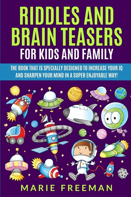 Front cover_Riddles and Brain Teasers for Kids and Family