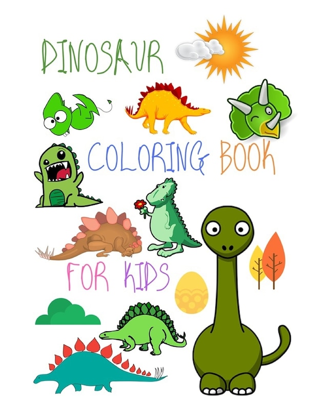 Couverture_Dinosaur Coloring Book for Kids