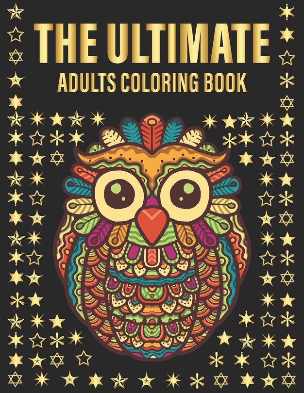 Couverture_THE ULTIMATE Adults Coloring Book