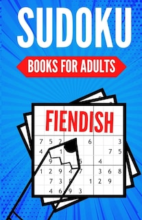 Front cover_Sudoku Books For Adults FIENDISH