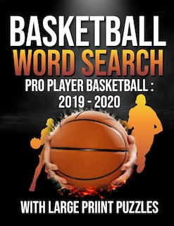 Couverture_Basketball Word Search Pro Player Basketball 2019 - 2020