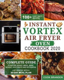 Front cover_Instant Vortex Air Fryer Oven Cookbook 2020