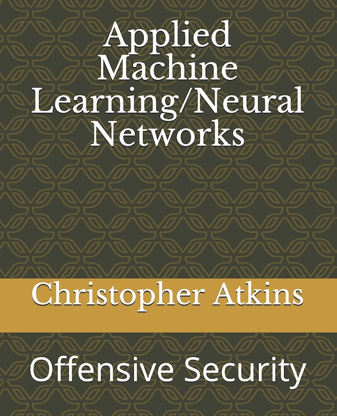 Front cover_Applied Machine Learning/Neural Networks