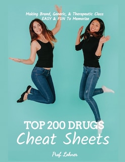Couverture_Top 200 Drugs Cheat Sheets