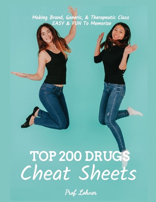 Couverture_Top 200 Drugs Cheat Sheets