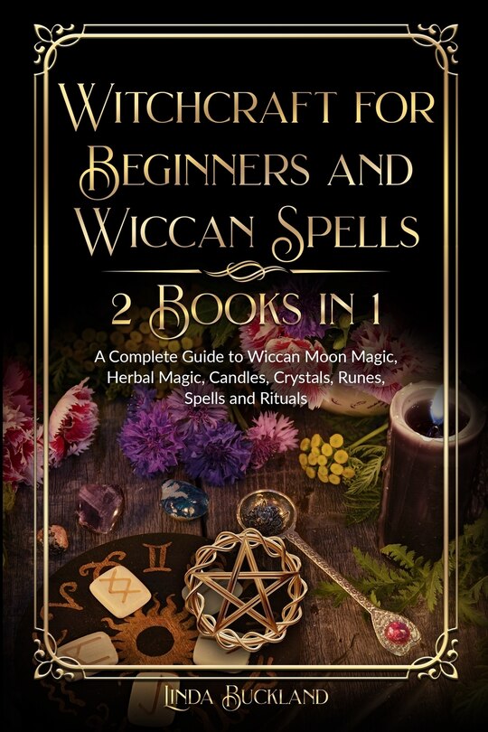 Front cover_Witchcraft for Beginners and Wiccan Spells 2 Books in 1