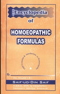 Front cover_The Encyclopedia of Homoeopathic Formulas