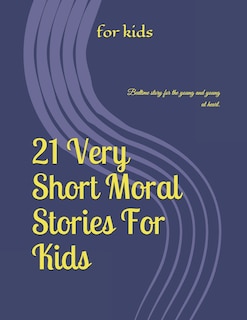 Couverture_21 Stories Moral For Kids
