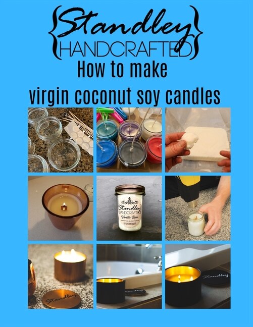 Couverture_How to make virgin coconut soy candles