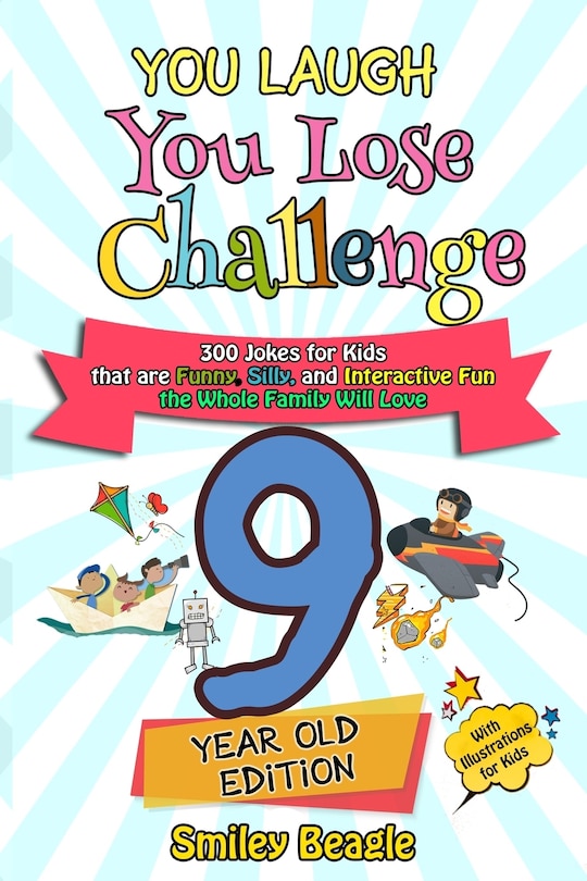 Front cover_You Laugh You Lose Challenge - 9-Year-Old Edition