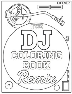 Couverture_The DJ Coloring Book (Remix)