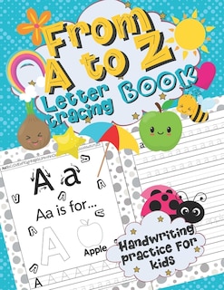 Couverture_Letter Tracing Book From A to Z - Handwriting Practice for Kids