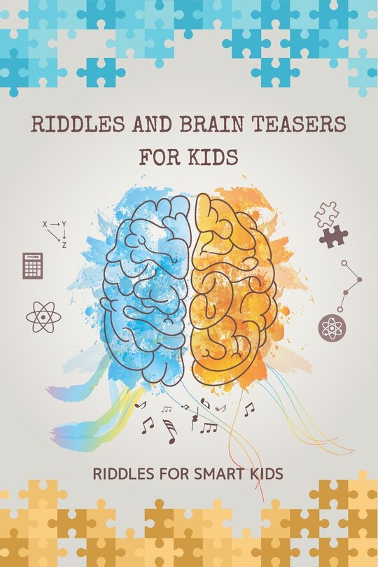 Front cover_Riddles and Brain Teasers for Kids