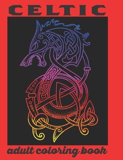 Front cover_Celtic Adult Coloring Book