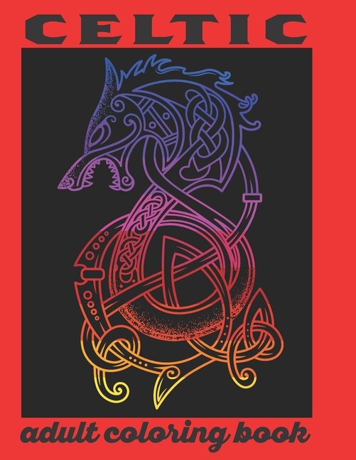 Front cover_Celtic Adult Coloring Book