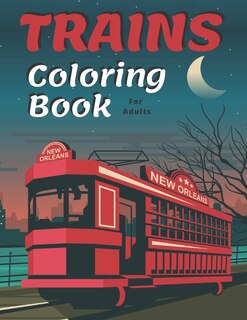 Couverture_Trains Coloring Book