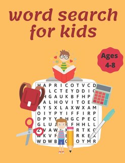 Couverture_Word search for Kids Ages 4-8