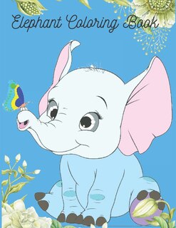 Front cover_Elephant Coloring Book