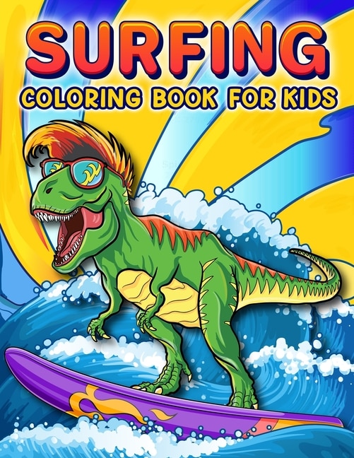 Front cover_Surfing Coloring Book