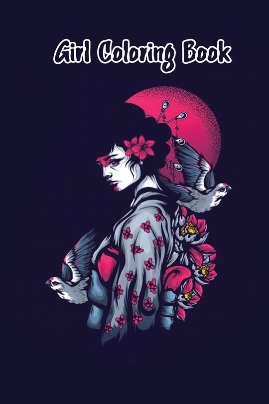 Front cover_Girl Coloring Book