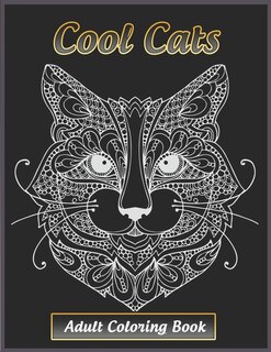 Couverture_Cool Cats Adult Coloring Book