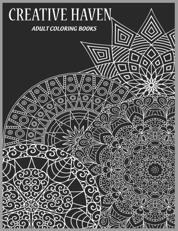 Front cover_Creative Haven Adult Coloring Books