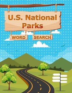 U.S. National Parks Word Search: Word Search Finder, Word Find Puzzle Book