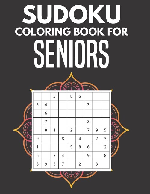 Couverture_Sudoku Coloring Book For Seniors