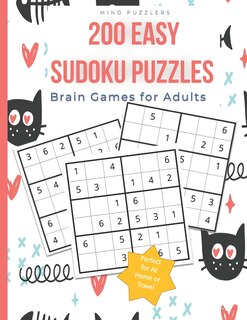 Front cover_200 Easy Sudoku Puzzles